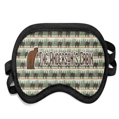 YouCustomizeIt Personalized Cabin Sleeping Eye Mask - Small