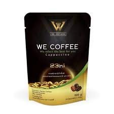 1 Pack (20 grams x 15 sachets) ; We Instant Coffee Cappuccino Mixed Powder, 3 in 1 ; By Taweekoon