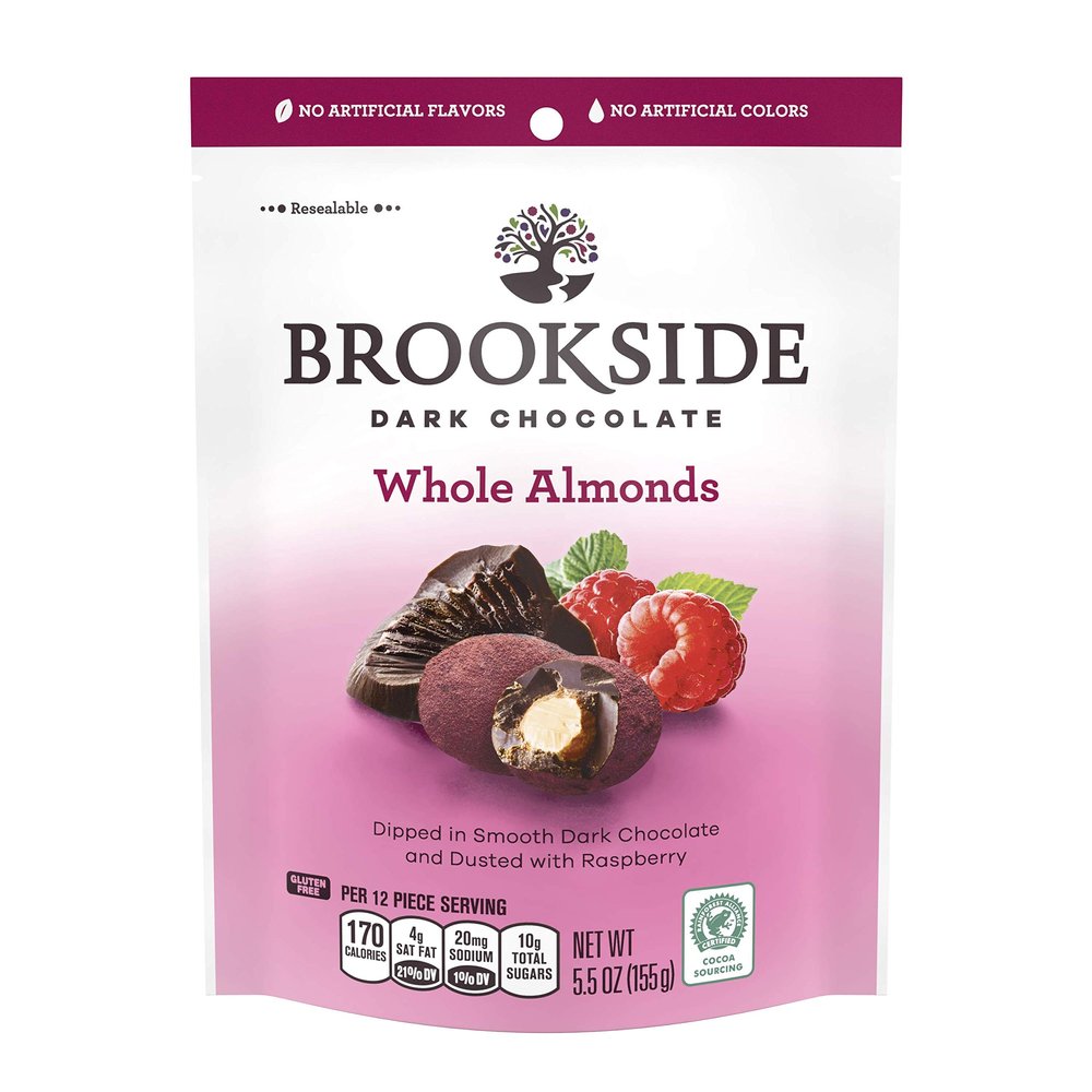 BROOKSIDE Whole Almonds Raspberry