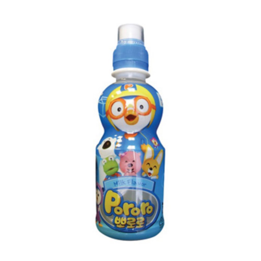 Paldo Pororo Baby Juice Milk Flavor, 235ml, pack of 24