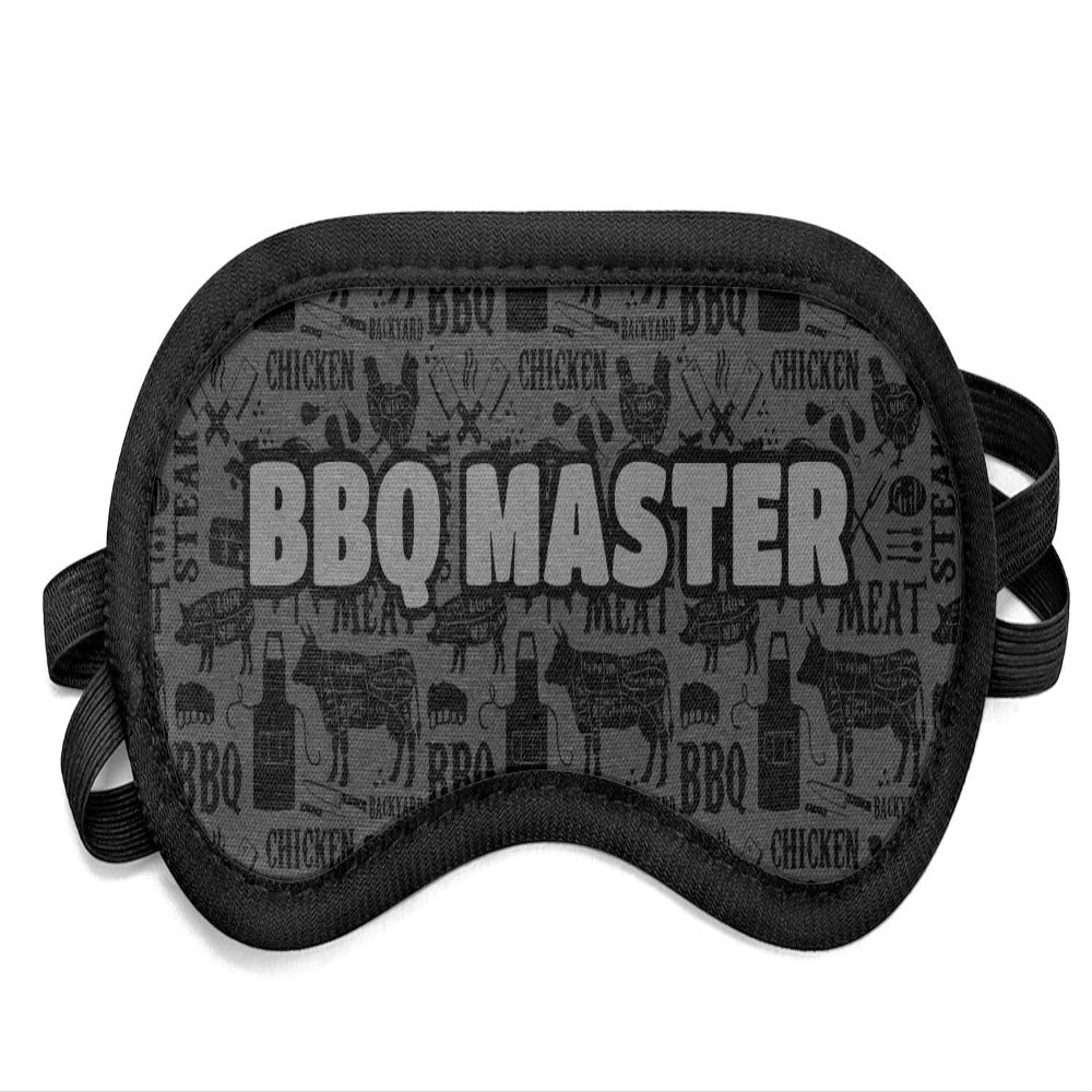 YouCustomizeIt Personalized Barbeque Sleeping Eye Mask - Small