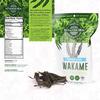 VITAMINSEA Wakame Dried Seaweed | Wild North Atlantic Seaweed for Snacking, Seasoning, Soups & Salads | Rich in Vitamins, Minerals, Aminos & Antioxidants Great for Thyroid Support | Whole Leaf (8 oz) view 2