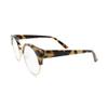 2SeeLife Round Cat-Eye Reading Glasses for Women | Brown, 1.25 view 4