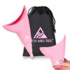 Pitch and Trek Women's Silicone Urination Device for Travel & Outdoor, Pink view 1