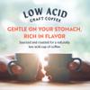 Clean Coffee Co. - Low Acid Medium-Dark Roast, Tested for Molds and Toxins, Papua New Guinea Blend, Notes of Milk Chocolate and Roasted Almonds (Ground, 12 oz Bag) view 2