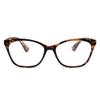 2SeeLife Large Cat Eye Reading Glasses For Women - Medium-Wide Faces, Durable Frame, Spring Hinges, Oversized Cateye Readers, Brown Tortoise, +4.00 view 1