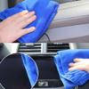 ExhilaraZ Household 2Pcs 25x25cm Microfiber Cleaning Cloth Towel Home Car No-Scratch Washing Cloth view 2