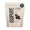 Isopure Low Carb 100% Pure Whey Isolate Protein Powder, Lactose Free, Gluten Free, With Vitamins, Dark Chocolate, 25g Protein Per Serving, 1 Lb, 14 Servings (Packaging May Vary) view 1