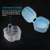Coolrunner Denture Case, Denture Cup with Strainer, Denture Bath Box False Teeth Storage Box with Basket Net Container Holder for Travel, Retainer Cleaning view 3