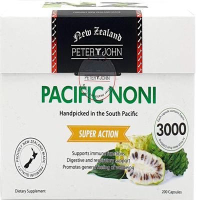 Peter&John Pacific Noni 100% Noni Fruit Powder Herbal-Supplements (1 Pack)