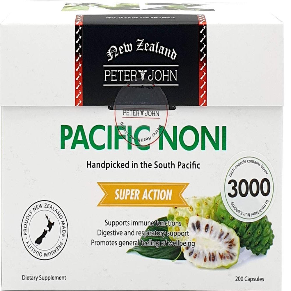 Peter&John Pacific Noni 100% Noni Fruit Powder Herbal-Supplements (1 Pack)