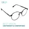 2SeeLife Round Metal Wire Rimmed Reading Glasses for Men & Women  MediumWide Fit, Durable, Spring Hinges, Premium Readers, Black, +3.00 view 2