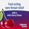 Diabetic Tussin Sugar-Free Sore Throat Relief, Throat Numbing Spray for People with Diabetes, Wild Cherry, 6 Fl Oz view 4