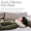 Kanjo Memory Foam Acupressure Neck Pillow - High Density Memory Foam Core - Travel Accessory Pillow - Relieves Neck Pain and Back Pain - Includes Carry Bag view 3