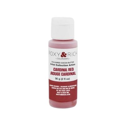 Roxy & Rich Artist Collection Cocoa Butter, 56 Grams Cardinal Red