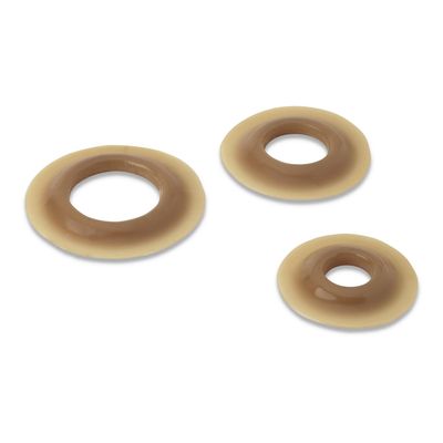 Hollister 89520 CeraRing Round Convex Barrier Rings, 10 Pack Ostomy Barrier Ring, Ostomy Supplies, Customizable Skin Barrier Ring