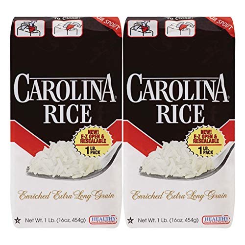 Carolina Enriched Extra Long Grain Rice (2) 16oz packs