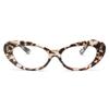 2SeeLife Oversized Cat Eye Reading Glasses for Women Medium-Large Fit, Sturdy Frame, Spring Hinges, Premium Cateye Readers, Clear Tortoise, +1.25 view 1