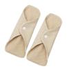 Healifty Soft Breathable Washable Cotton Menstrual Pads Reusable Sanitary Towels for Women Random Style view 1