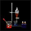 1000ml Lab Essential Oil Steam Distillation Apparatus Glassware Kits Water Distiller Purifier Distillation Device Set Home Distiller Oil Extraction Chemical Experiment Equipment with Heater Lift view 3