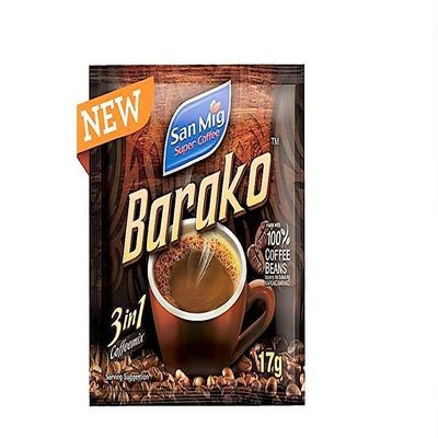 San Mig Barako 3 in 1 Coffee Mix 17gr Pack Of 12