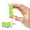 Elcoho 24 Pack Contact Lens Cases Contact Lens Holder Box Left/Right Eyes Contact Lens Container, 6 Colors view 2