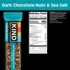 KIND Nut Bars, Dark Chocolate Nuts and Sea Salt, Healthy Snacks, Gluten Free, Low Sugar, 6g Protein, 24 Count view 2