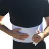 Alpha Medical Anti-Roll Hospital Grade Abdominal Binder w/Stays/Surgical Binder/Hernia Support/Abdominal Hernia Reduction Device (6" High ; 38"-50" Around Waist) view 2