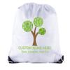 Family Tree with Custom Name and Date-Family Reunion Party Favor Bags - 10PK White CE2500FAM S11 view 1