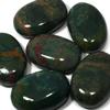 CrystalAge Bloodstone Massage Stone ~45mm view 2