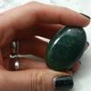 CrystalAge Bloodstone Massage Stone ~45mm view 3