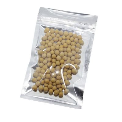 PABCK 100 Pack Mini Clear Front Foil Bag Resealable Mylar Bags 2.3x3.9 inch