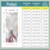PABCK 100 Pack Mini Clear Front Foil Bag Resealable Mylar Bags 2.3x3.9 inch view 2