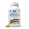 ANDREW LESSMAN Essential Omega-3 Orange - 180 Softgels - Ultra-Pure, High Potency Omega-3 Oils. High DHA, No Stomach Upset, No Contaminants, No Mercury. Small Easy to Swallow Softgels view 1