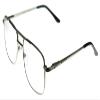 Aloha Eyewear Tek Spex 8004 Unisex Progressive No-Line Aviator Bifocal Reader Glasses (Chrome +1.50) view 1