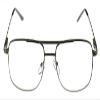 Aloha Eyewear Tek Spex 8004 Unisex Progressive No-Line Aviator Bifocal Reader Glasses (Chrome +1.50) view 2