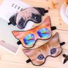 5 Pack Cute Animal Funny Sleep Eye Mask for Sleeping Cat Dog Soft Plush Blindfold Sleep Masks Eye Cover Eyeshade for Kids Girls Men Women Plane Travel Nap Night Sleeping Multicolored view 3