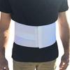 Alpha Medical Anti-Roll Hospital Grade Abdominal Binder w/Stays/Surgical Binder/Hernia Support/Abdominal Hernia Reduction Device (12" High ; 62"-74" Around Waist) view 1