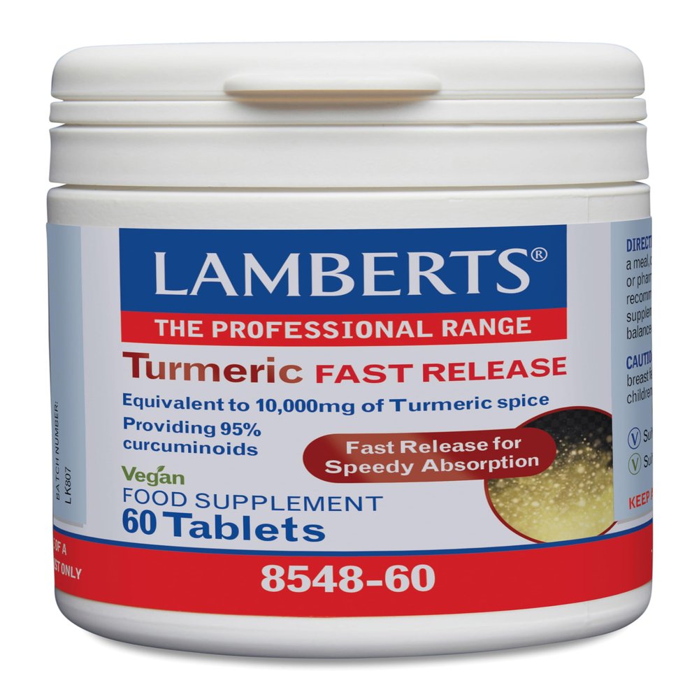 Lamberts Turmeric Fast Release 60 Tablets