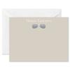 14 & Orange Sunglasses Personalized Note Cards  4 1/8 inches x 5 1/2 inches, Heavyweight Stock, Matching Envelopes, (Set of 10), by Fine Stationery view 1