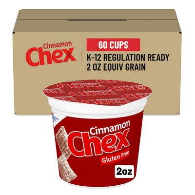 Cinnamon Chex Cup Cereal, 2 Oz (Pack of 60)
