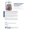 Gaspari Nutrition Proven Whey, 100% Hydrolyzed Whey Isolate, High Protein, Lactose Free, Low Carbohydrate and Low Sugar (4lb, Chocolate Ice Cream) view 3
