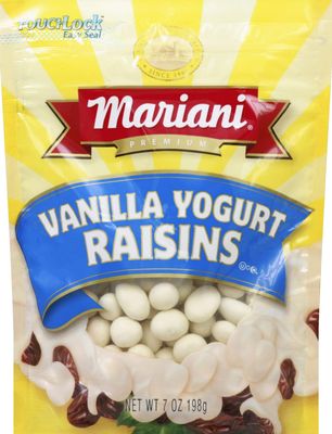 Mariani Vanilla Yogurt Raisins 7oz. (1 Bag)