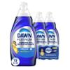 Dawn Platinum Dish Soap Liquid, Dishwashing Liquid, Grease Removal, Fresh Rain, 3x24oz + Sponge Bundle view 1