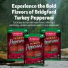 Bridgford Sliced Turkey Pepperoni 4 oz Pack of 2 - Pepperoni Slices for Pizza and Sandwiches - Naturally Smoked Healthy Snacks for Low-Carb Keto Diets - Ready-to-Eat Slices for On-The-Go Snacking view 3