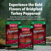Bridgford Sliced Turkey Pepperoni 4 oz Pack of 4 - Pepperoni Slices for Pizza and Sandwiches - Naturally Smoked Healthy Snacks for Low-Carb Keto Diets - Ready-to-Eat Slices for On-the-Go Snacking view 3