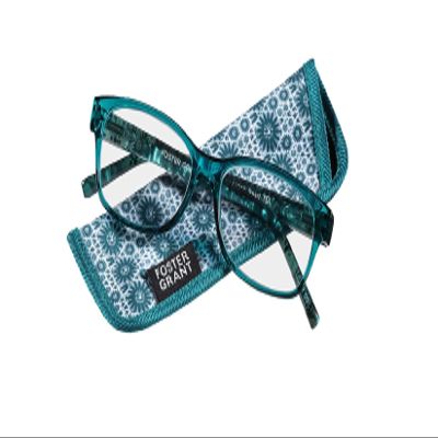 Foster Grant Pearla Reading Glasses Teal +1.50