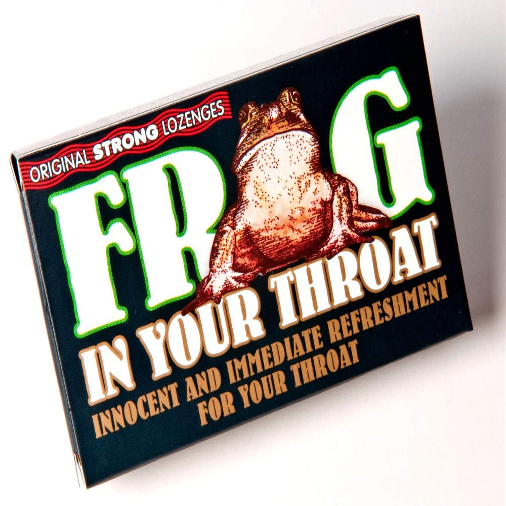 Simpkins Original Strong Frog in Your Throat Lozenges 40g