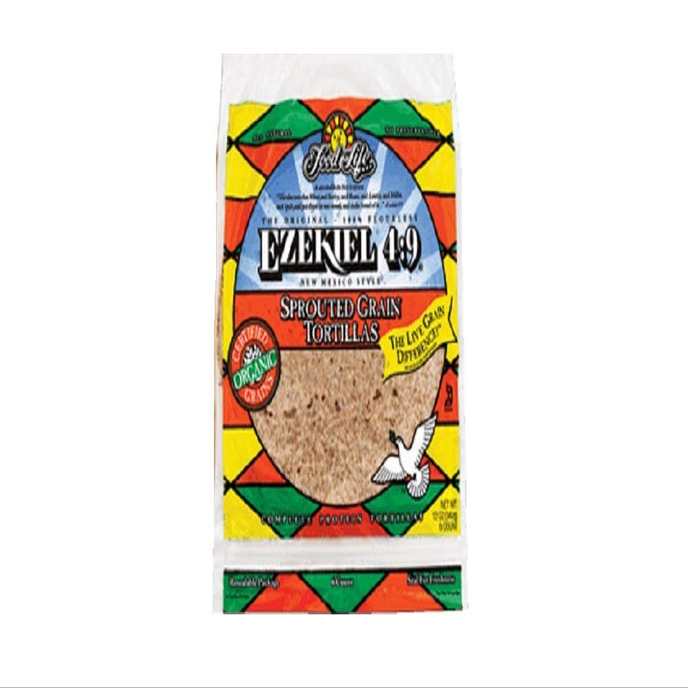 Food for Life Ezekiel Sprouted Whole Grain Tortillas, 12 Oz (Pack Of 12)