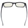 CessBlu Blue Light Filter Eyeglasses Readers,Anti Blue Rays,UV Protection,Computer Reading Glasses for Men Women(Black) +0.5 view 4
